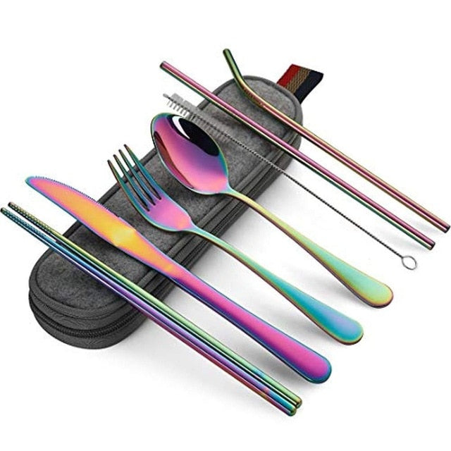 Reusable Cutlery With Case